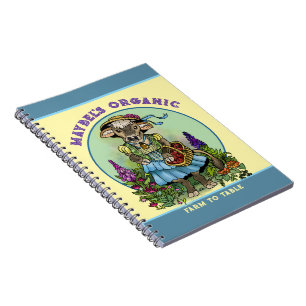 Cuaderno Vaquera Cottagecore