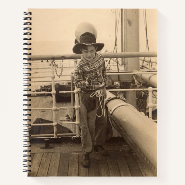 Cuaderno Vaquero juvenil a bordo de 1935 (Anverso)
