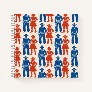 Cuaderno Vaquero y Vaquera Americana
