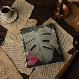 Cuaderno Variación de la hoja de Monstera Botánica