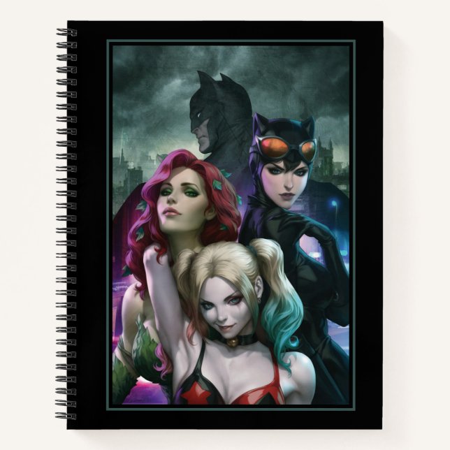 Cuaderno Variante de portada del cómic Gotham City Sirens # (Anverso)