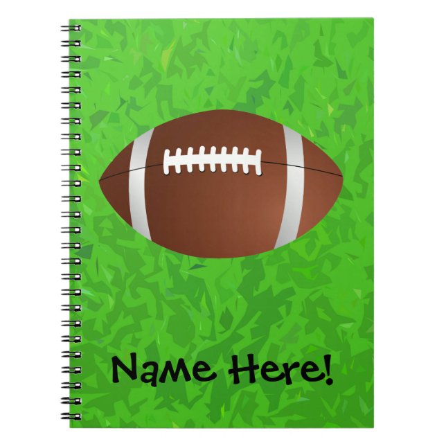 Cuaderno Variedad júnior del campo de fútbol (Frente)
