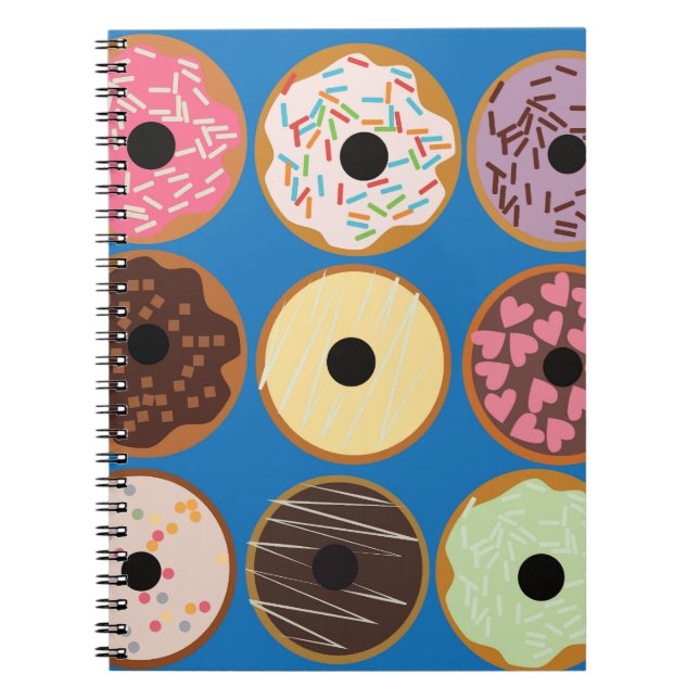 Cuaderno Variedades de Donas (Frente)