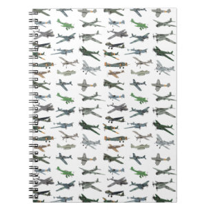 Cuaderno Varios aviones alemanes de la Segunda Guerra Mundi