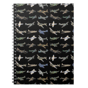 Cuaderno Varios aviones británicos de la Segunda Guerra Mun