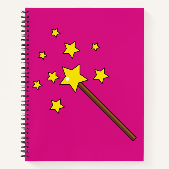 Cuaderno varita mágica (Anverso)