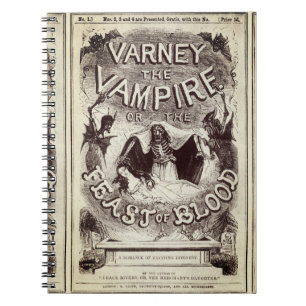 Cuaderno Varney el vampiro (portada de la publicación)