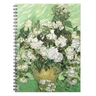 Cuaderno Vase con Rosas - Van Gogh