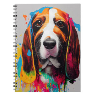 Cuaderno Vasset Hound Dog Mascota Cute Adorable Animal Comp