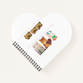 Cuaderno ' Vayan sobre tacones para los libros'