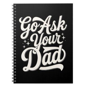 Cuaderno Ve a preguntarle a tu papá Mamá divertida Día de l