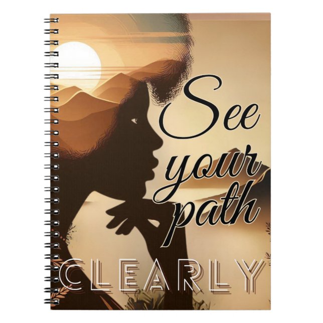 Cuaderno Vea su parche claramente (Frente)