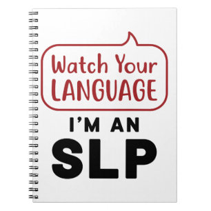 Cuaderno Vean su idioma Soy un SLP