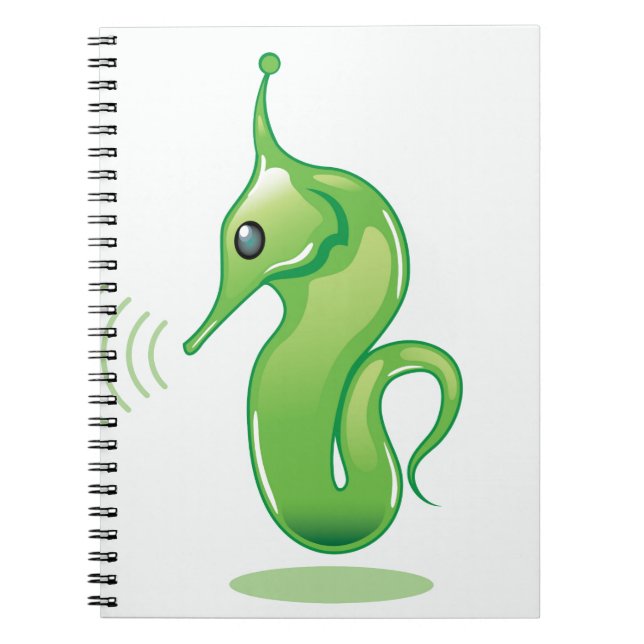 Cuaderno Vector extranjero del SeaHorse (Frente)