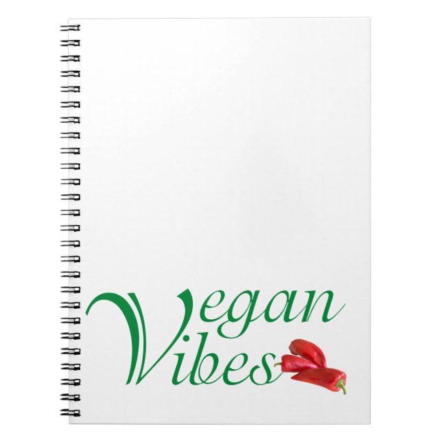 Cuaderno Vegan vibes (Frente)