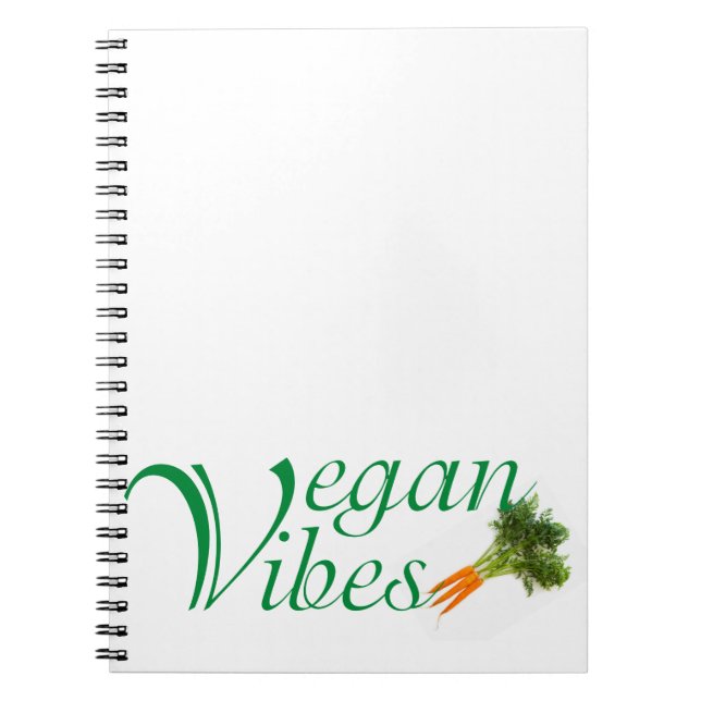 Cuaderno Vegan vibes (Frente)