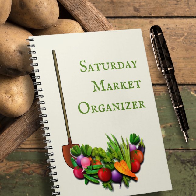 Cuaderno Vegetables Shovel Farm Themed (Subido por el creador)