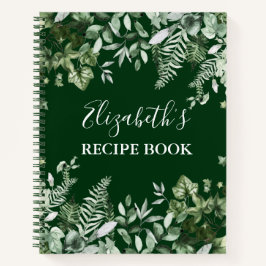 Cuaderno Vegetación acuarela Ivy Sage Fermín Receta verde