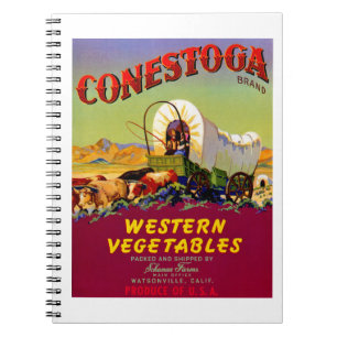 Cuaderno Vegetales occidentales de Conestoga