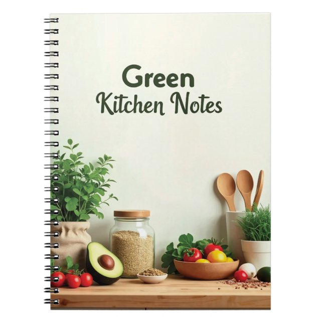 Cuaderno Vegetarian Recipes (Frente)