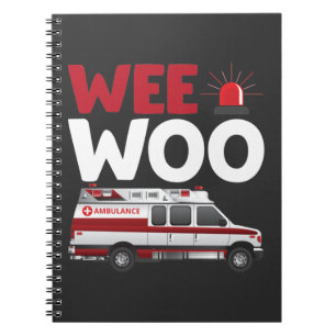 Cuaderno Vehículo Ems de asistencia en coche de ambulancia