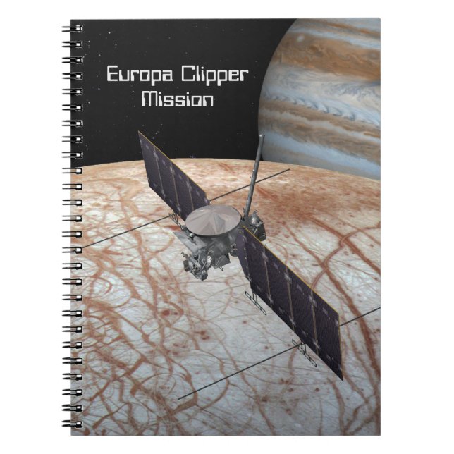 Cuaderno Vehículo espacial Europa Clipper Mission (Frente)