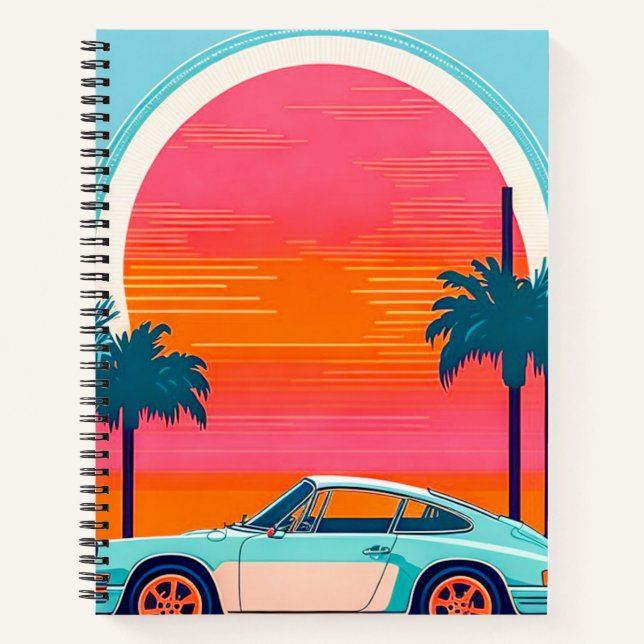 Cuaderno Vehículo vintage (Anverso)