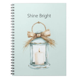 Cuaderno Vela Brillante Azul Resplandeciente