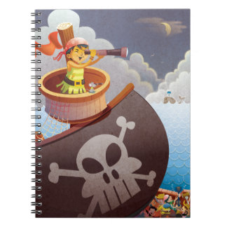 Cuaderno Vela con piratas