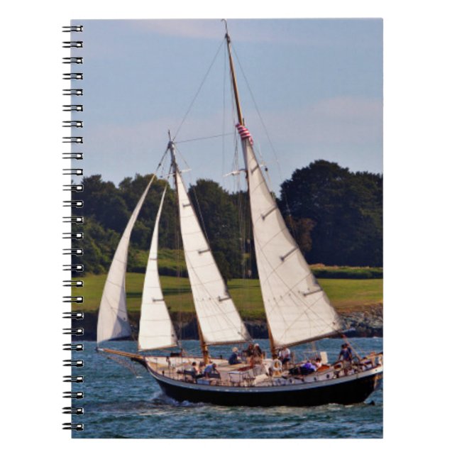 Cuaderno Vela en Newport, Rhode Island, EE. UU. (Frente)