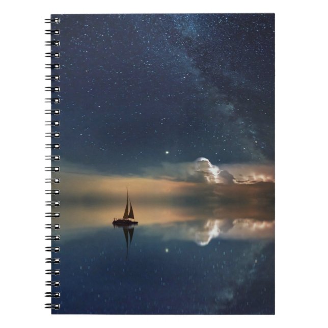 Cuaderno Vela lejos de las nubes (Frente)