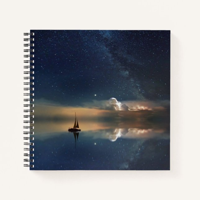 Cuaderno Vela lejos de las nubes (Anverso)