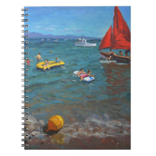 Cuaderno Velas amarillas Abersoch de la boya y del rojo