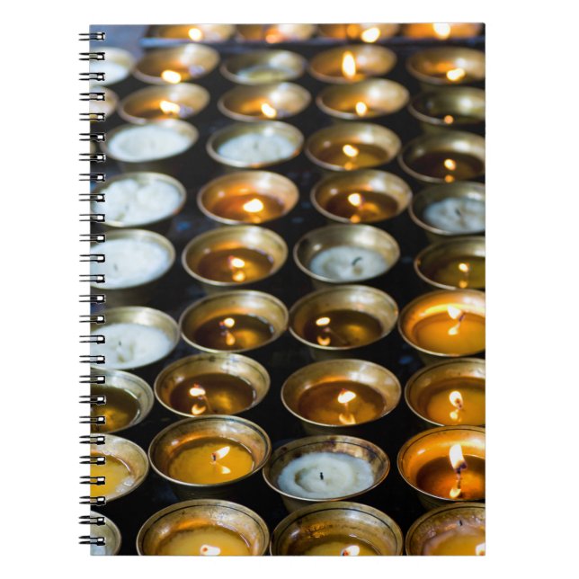 Cuaderno Velas de mantequilla de yak (Frente)