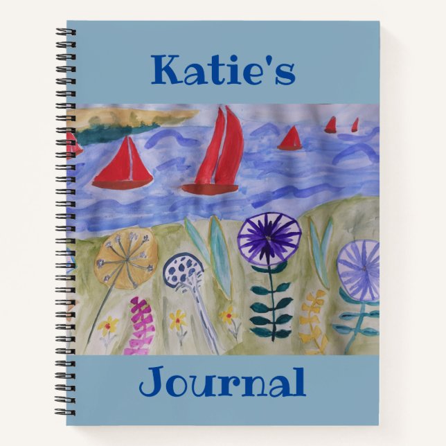 Cuaderno Velas y flores rojas (Anverso)