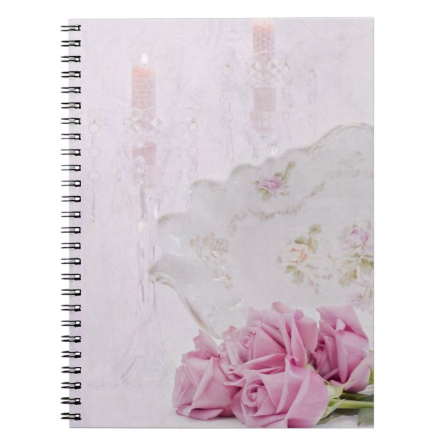 Cuaderno Velas y Rosas (Frente)