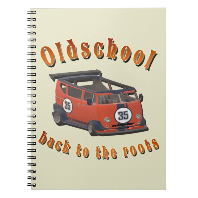 Cuaderno Velocidad de Oldschool - ​ ¡De vuelta a las raíces (Frente)