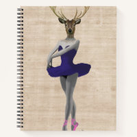 Venado de ballet en azul