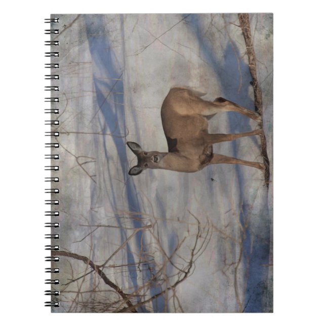 Cuaderno Venado en la nieve (Frente)