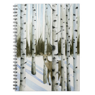 Cuaderno Venado en la nieve
