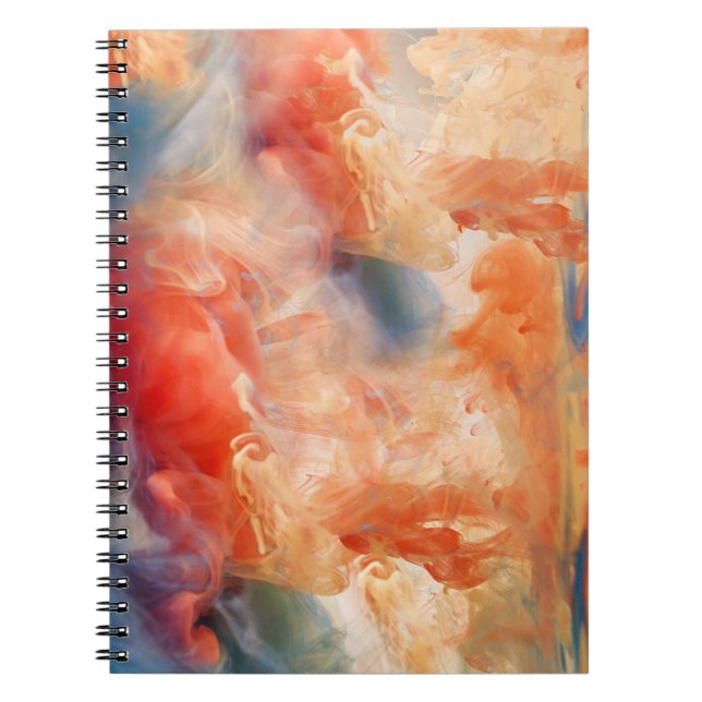 Cuaderno Venas Ígneas de Mármol Líquido (Frente)