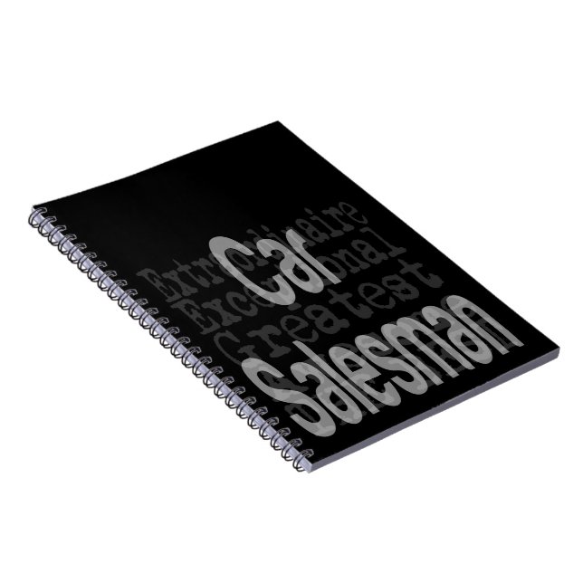 Cuaderno Vendedor de coches Extraordinaire (Lado Derecho)