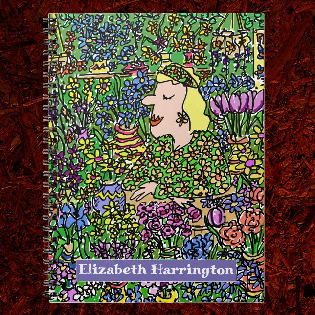 Cuaderno Vendedor de Flores o Flores (Subido por el creador)