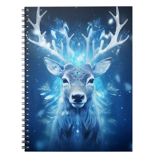 Cuaderno Vendedor De Invierno 3D (Frente)