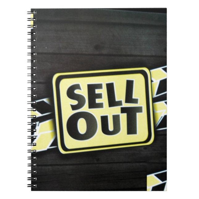 Cuaderno Vender impresión de arte (Frente)