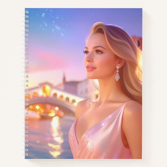CUADERNO VENECIA - AMOR DESDE ITALIA - (Anverso)