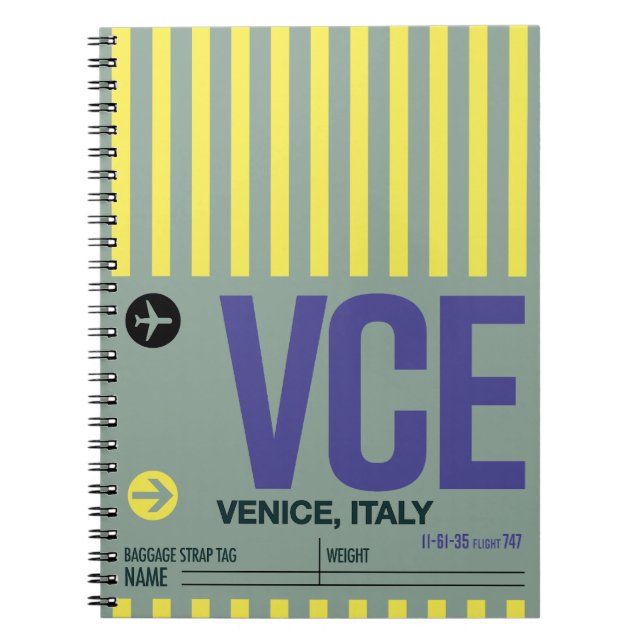 Cuaderno Venecia - Diario de Viajes (Frente)