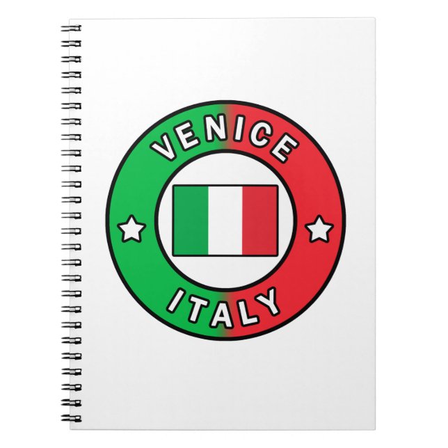 Cuaderno Venecia Italia (Frente)
