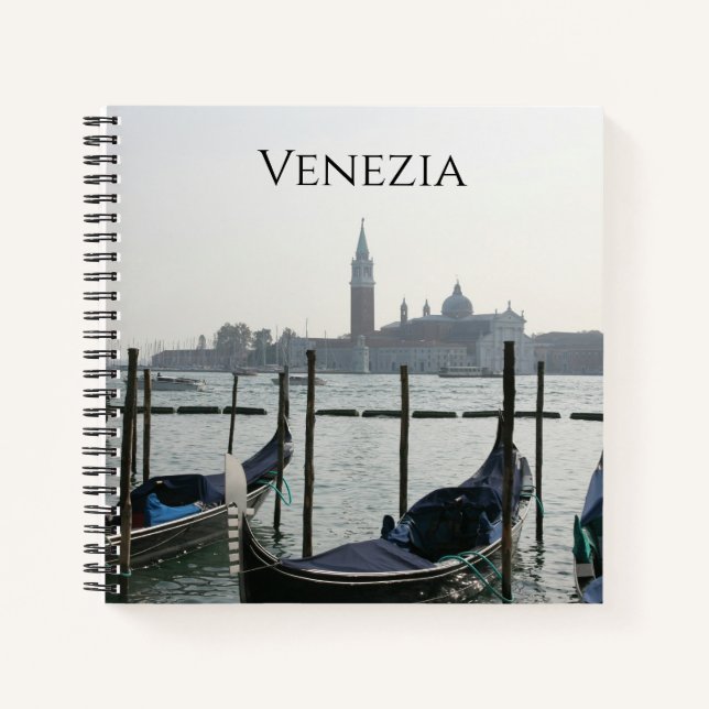 Cuaderno Venecia Italia (Anverso)