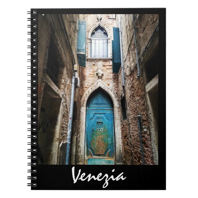 Cuaderno Venecia, Italia - Portátil de puertas venecianas (Frente)